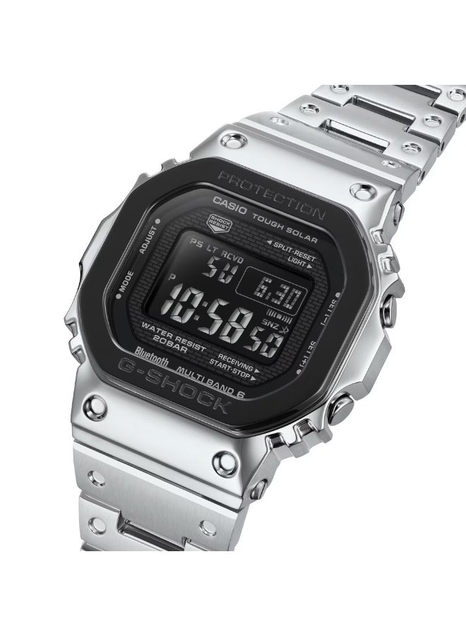 Casio G-Shock GMW-B5000BT-1 Full Metal Solar Bluetooth Men’s Watch | Shock Resistant | 200M Water Resistant - Image 5